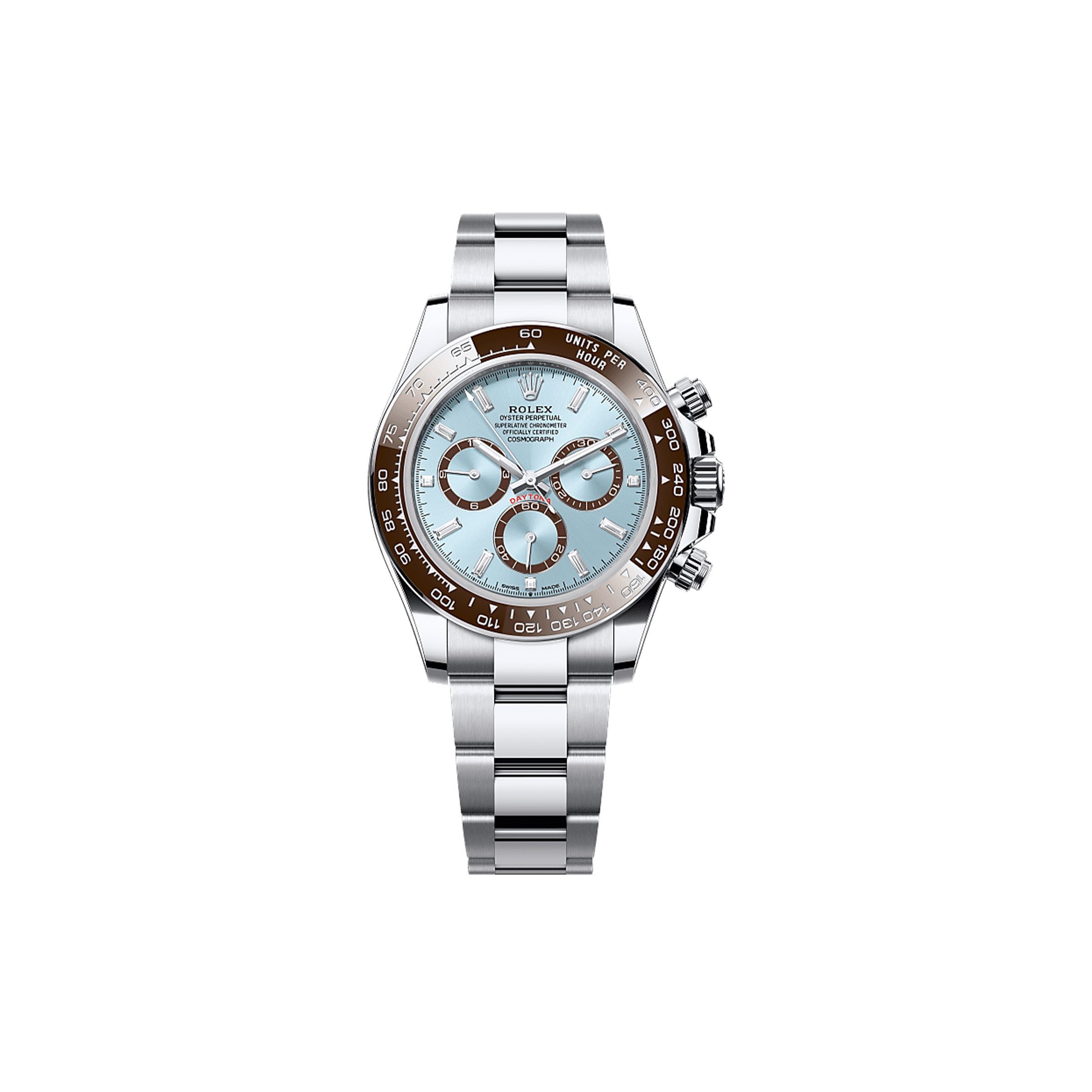 ROLEX COSMOGRAPH DAYTONA OYSTER, 40 MM, PLATINUM WATCH 126506-0002