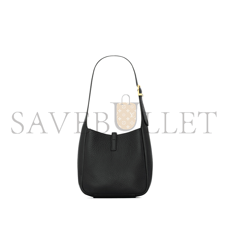 YSL LE 5 À 7 SUPPLE BABY IN GRAINED LEATHER 809461AADUU1000 (16*15*7cm)