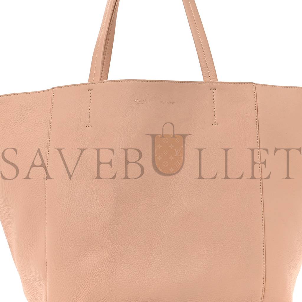 CELINE SOFT GRAINED CALFSKIN MEDIUM HORIZONTAL CABAS PHANTOM LIGHT BLUSH (28*26*16cm)