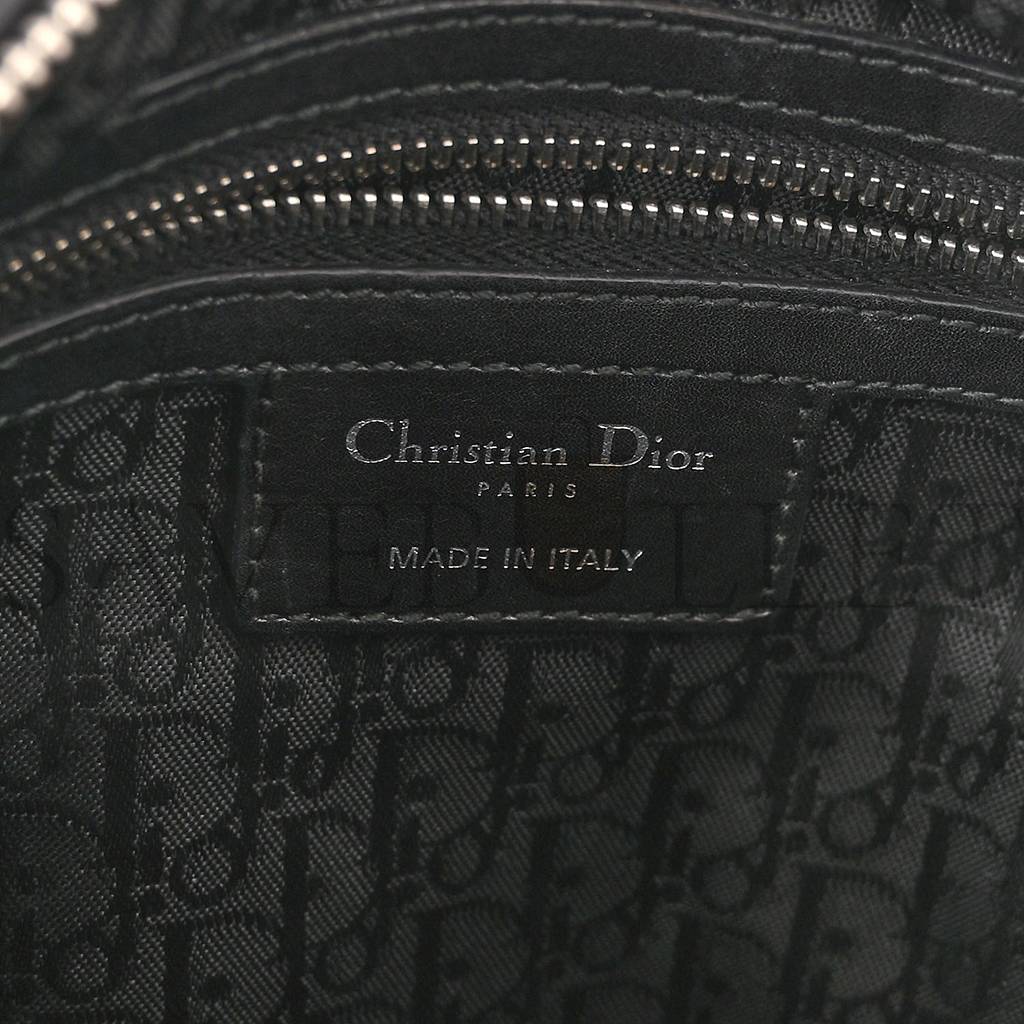 DIOR LAMBSKIN CANNAGE BOW MEDIUM LADY DIOR (24*20*12.7cm)